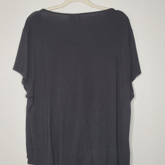 New Directions Woman Black Shirt 3x - Picture 5 of 6